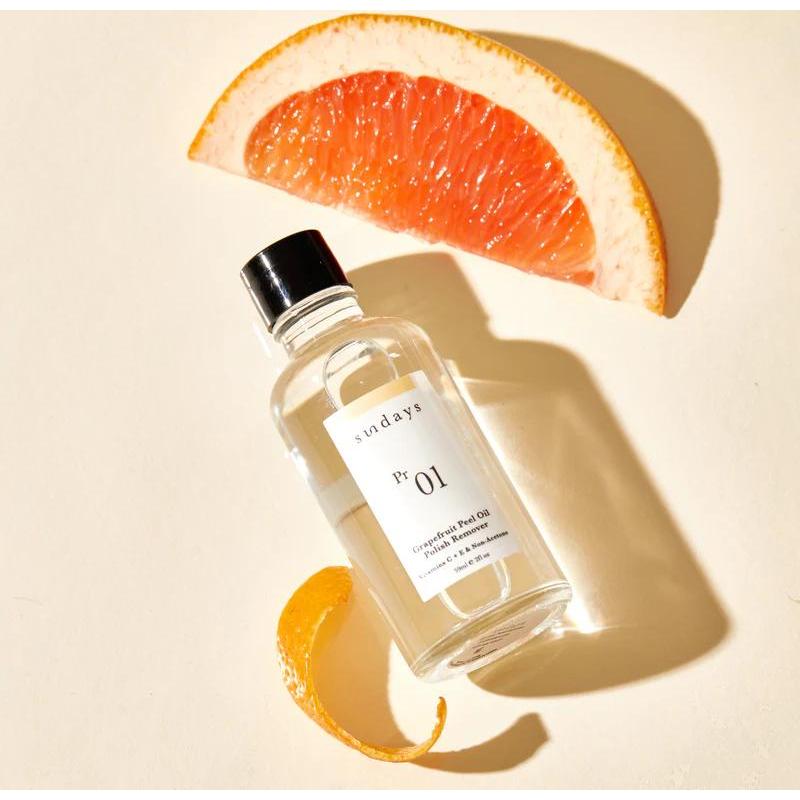 Sundays - Grapefruit Peel Oil Polish Remover - Cleansers & Removers at Beyond Polish
