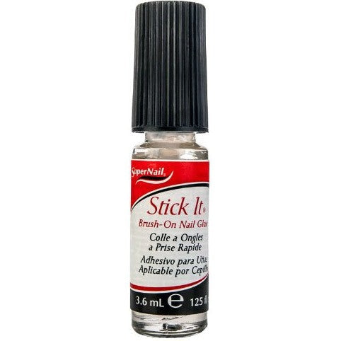SuperNail - Brush on Nail Glue -Stick It - Manicure & Pedicure Tools at Beyond Polish