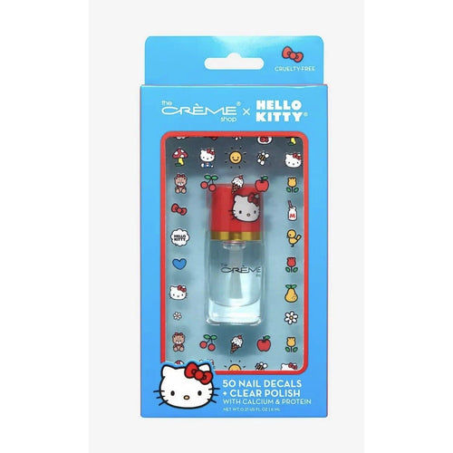 The Creme Shop X Hello Kitty - Nail Decals + Clear Polish
