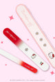 The Creme Shop X Hello Kitty - Premium Glass Nail File Set - Manicure & Pedicure Tools at Beyond Polish