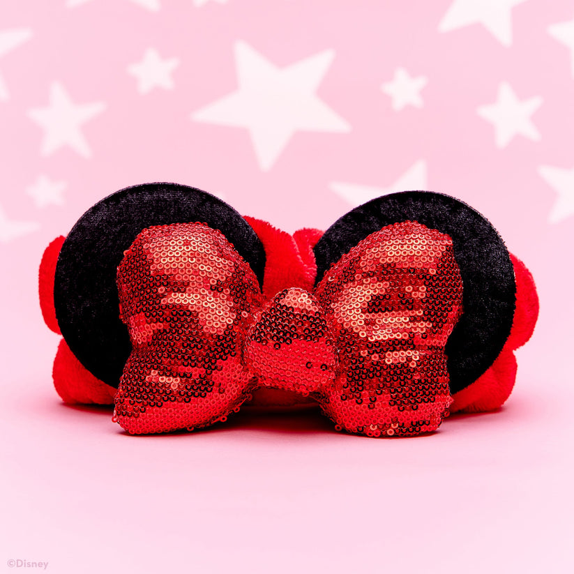 The Creme Shop x Disney - 3D Teddy Headyband In - Ruby Glitz - Hair at Beyond Polish