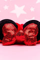 The Creme Shop x Disney - 3D Teddy Headyband In - Ruby Glitz - Hair at Beyond Polish