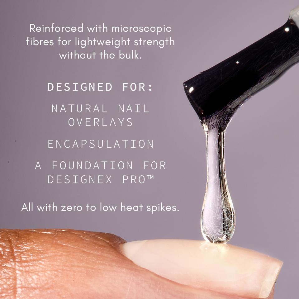 The GelBottle Inc - BIAB Gel Polish - Fibre Clear .67oz - Nail Extensions at Beyond Polish
