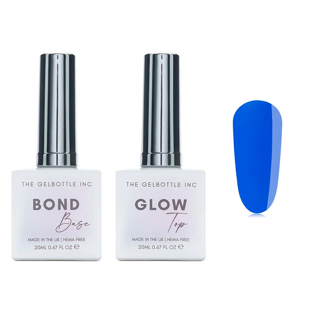 The GelBottle Inc - Gel Combo - Bond Base, Glow Top & Hema-Free Paint - Anthem - Gel Polish at Beyond Polish