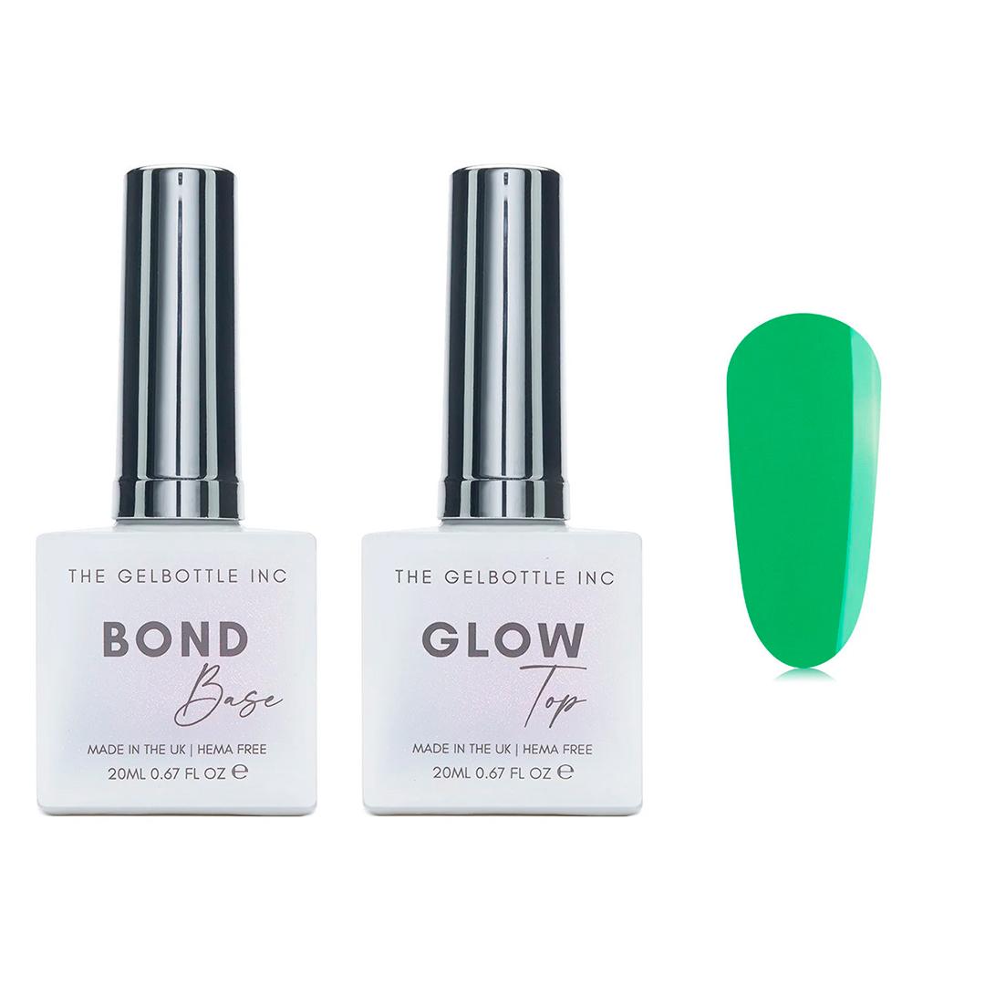 The GelBottle Inc - Gel Combo - Bond Base, Glow Top & Hema-Free Paint - Bottega - Gel Polish at Beyond Polish