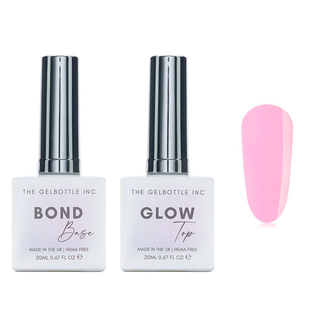 The GelBottle Inc - Gel Combo - Bond Base, Glow Top & Hema-Free Paint - Carries Cosmo - Gel Polish at Beyond Polish