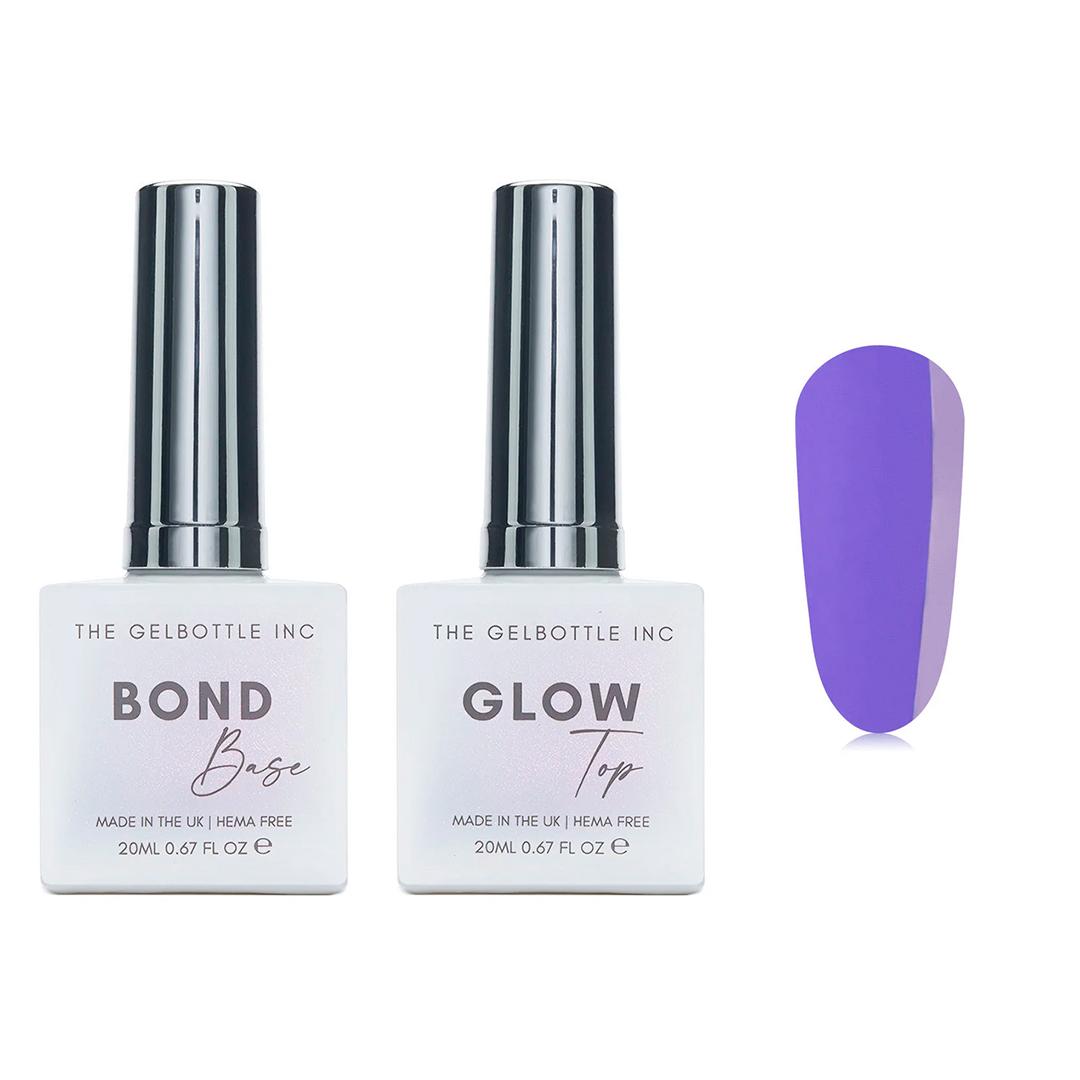 The GelBottle Inc - Gel Combo - Bond Base, Glow Top & Hema-Free Paint - Destiny - Gel Polish at Beyond Polish
