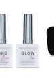 The GelBottle Inc - Gel Combo - Bond Base, Glow Top & Hema-Free Paint - Jet Black - Gel Polish at Beyond Polish