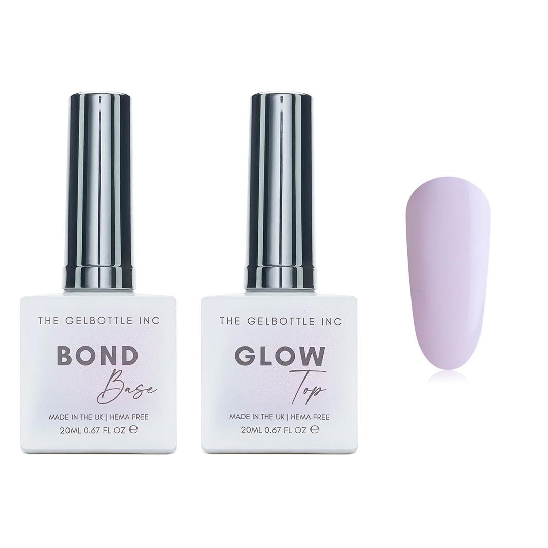 The GelBottle Inc - Gel Combo - Bond Base, Glow Top & Hema-Free Paint - Pastel V005 - Gel Polish at Beyond Polish