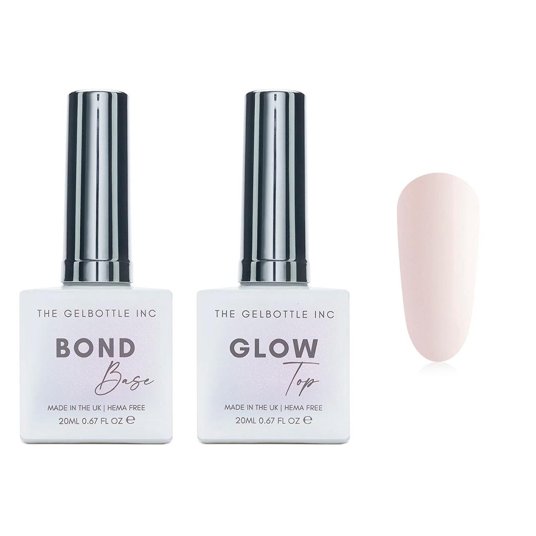 The GelBottle Inc - Gel Combo - Bond Base, Glow Top & Hema-Free Paint - Pina Colada - Gel Polish at Beyond Polish