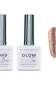 The GelBottle Inc - Gel Combo - Bond Base, Glow Top & Hema-Free Paint - Rose Gold - Gel Polish at Beyond Polish