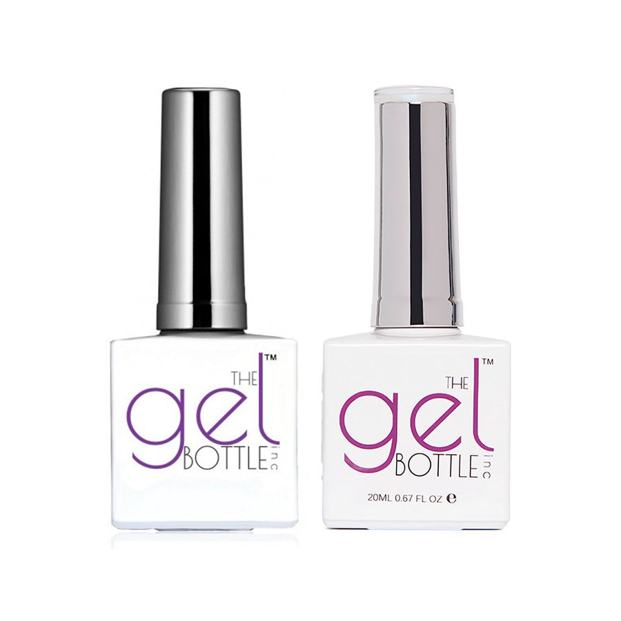 The GelBottle Inc - Gel Combo - Glazed Top Coat + Rubber Base Coat - Top & Base Coats at Beyond Polish