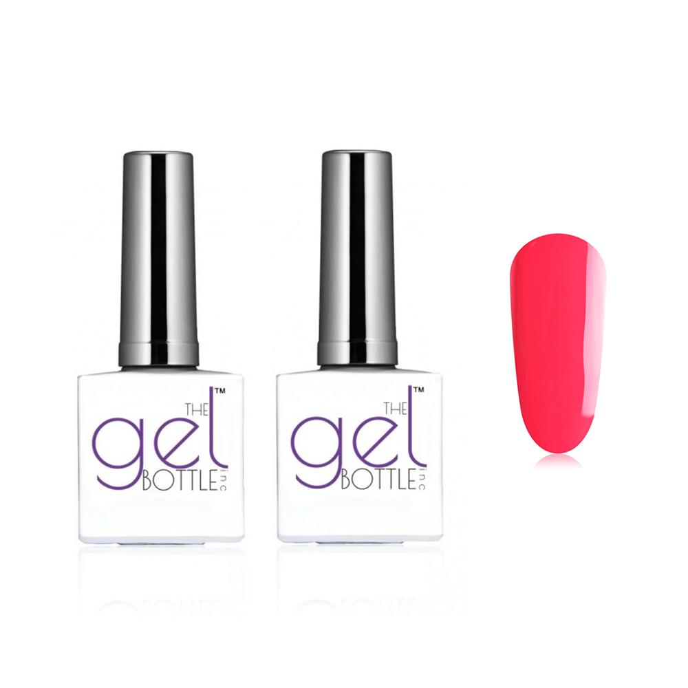 The GelBottle Inc - Gel Combo - Rubber Base, Extreme Shine Top & Cherry Baby - Gel Polish at Beyond Polish