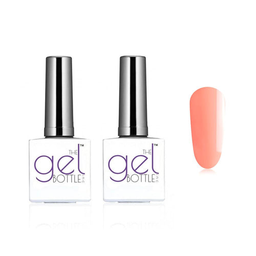 The GelBottle Inc - Gel Combo - Rubber Base, Extreme Shine Top & Coral Touch
