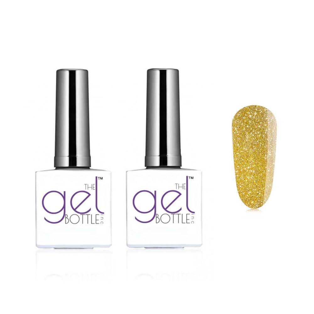 The GelBottle Inc - Gel Combo - Rubber Base, Extreme Shine Top & Goldie - Gel Polish at Beyond Polish