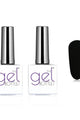 The GelBottle Inc - Gel Combo - Rubber Base, Extreme Shine Top & Jet Black - Gel Polish at Beyond Polish