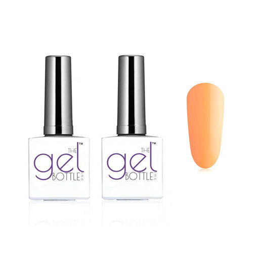 The GelBottle Inc - Gel Combo - Rubber Base, Extreme Shine Top & Peach Daiquiri