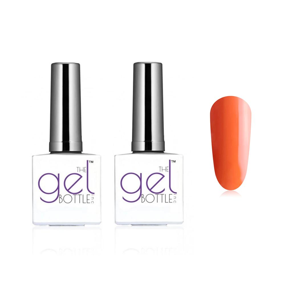 The GelBottle Inc - Gel Combo - Rubber Base, Extreme Shine Top & Pumpkin - Gel Polish at Beyond Polish