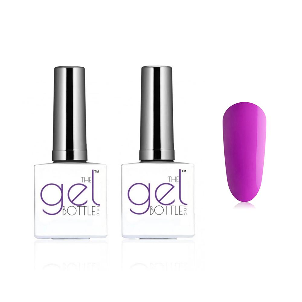 The GelBottle Inc - Gel Combo - Rubber Base, Extreme Shine Top & Purple Margarita - Gel Polish at Beyond Polish