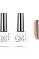 The GelBottle Inc - Gel Combo - Rubber Base, Extreme Shine Top & Rose Gold - Gel Polish at Beyond Polish
