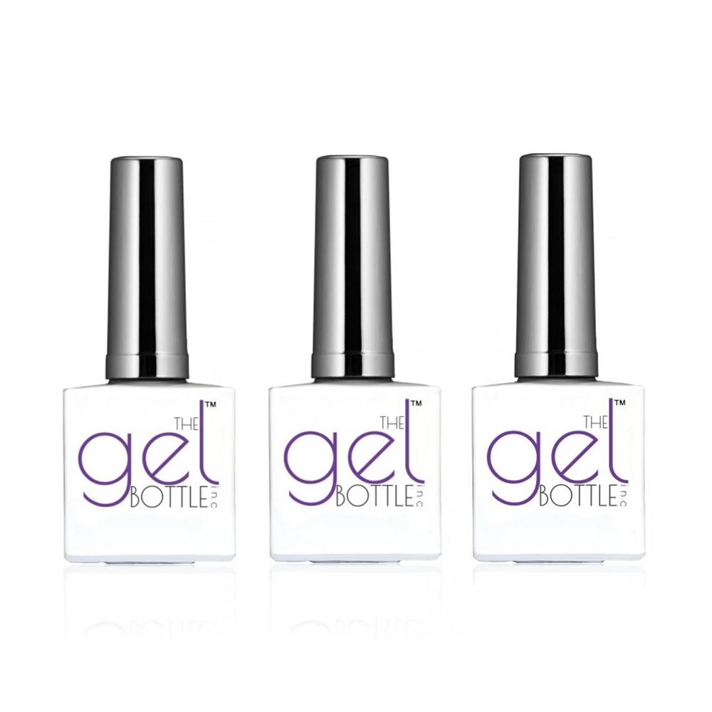 The GelBottle Inc - Gel Combo - Rubber Base, Extreme Shine Top & White - Gel Polish at Beyond Polish