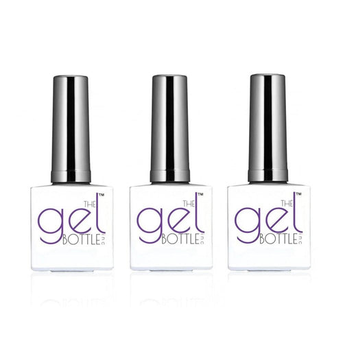 The GelBottle Inc - Gel Combo - Rubber Base, Extreme Shine Top & White