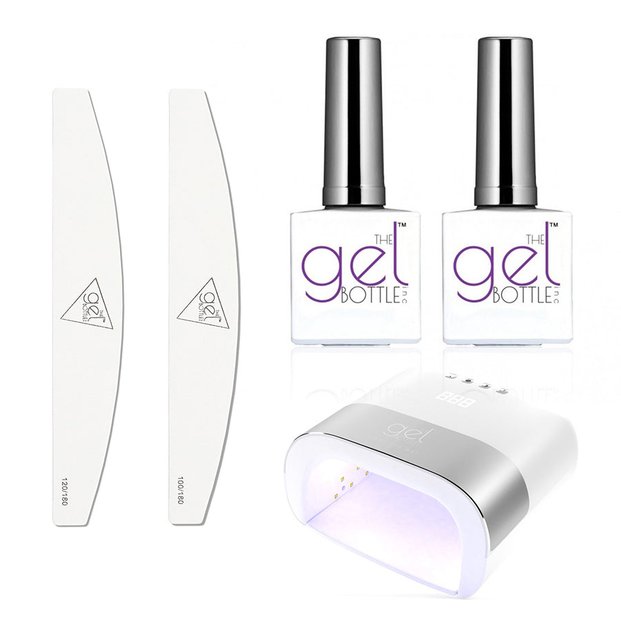The GelBottle Inc - Gel Starter Kit - Essentials & Lamp - Gel Polish at Beyond Polish