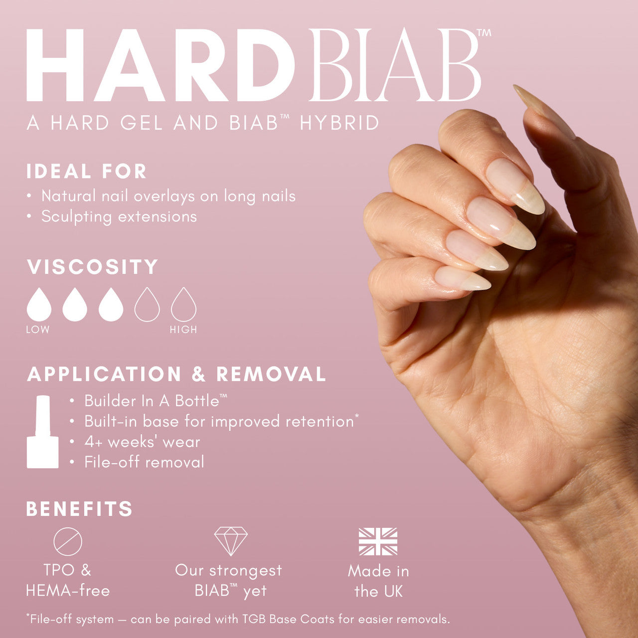 The GelBottle Inc - Hard BIAB Gel Polish Dolly .67oz - Nail Extensions at Beyond Polish