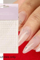 The GelBottle Inc - Silver - Heart Outlines Stickers - Nail Art at Beyond Polish