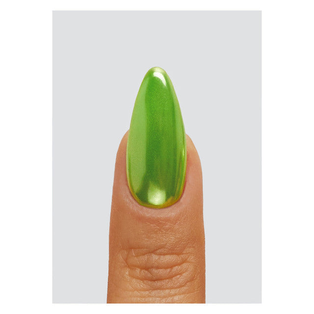 The GelBottle Inc - Studio Effects - Lime Chrome Pigment - Nail Art at Beyond Polish