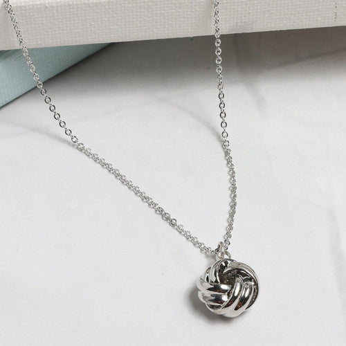 Tie The Knot Pendant Necklace