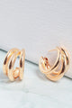 Triple Hoop Earrings - Earrings at Beyond Polish