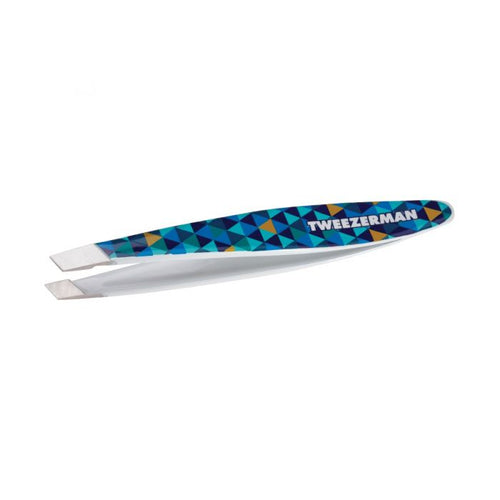 Tweezerman - Blue Mosaic Mini Slant Tweezer - #1248BHP