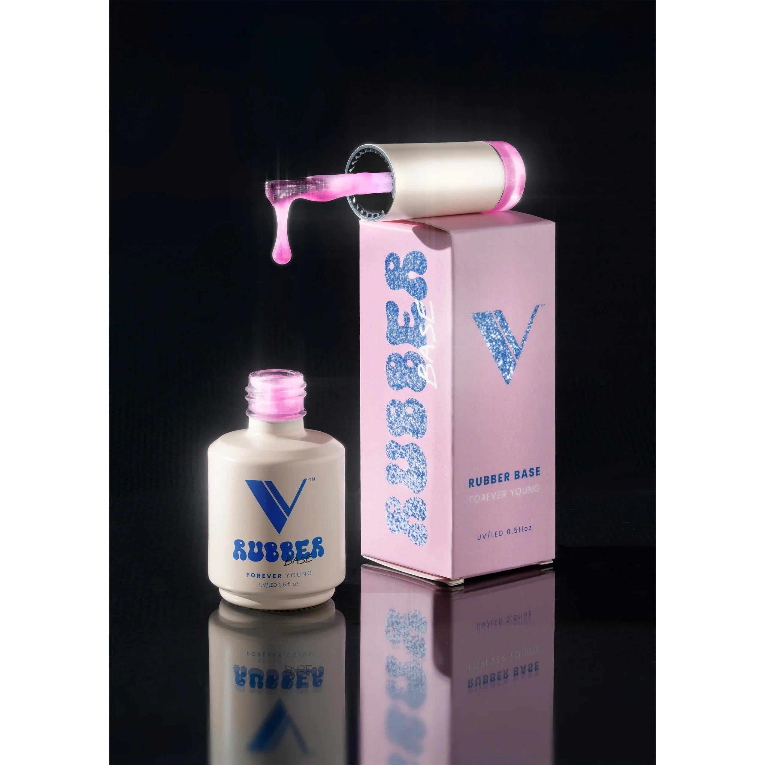 V Beauty Pure - Rubber Base - Glitter Addiction Collection - Gel Polish at Beyond Polish