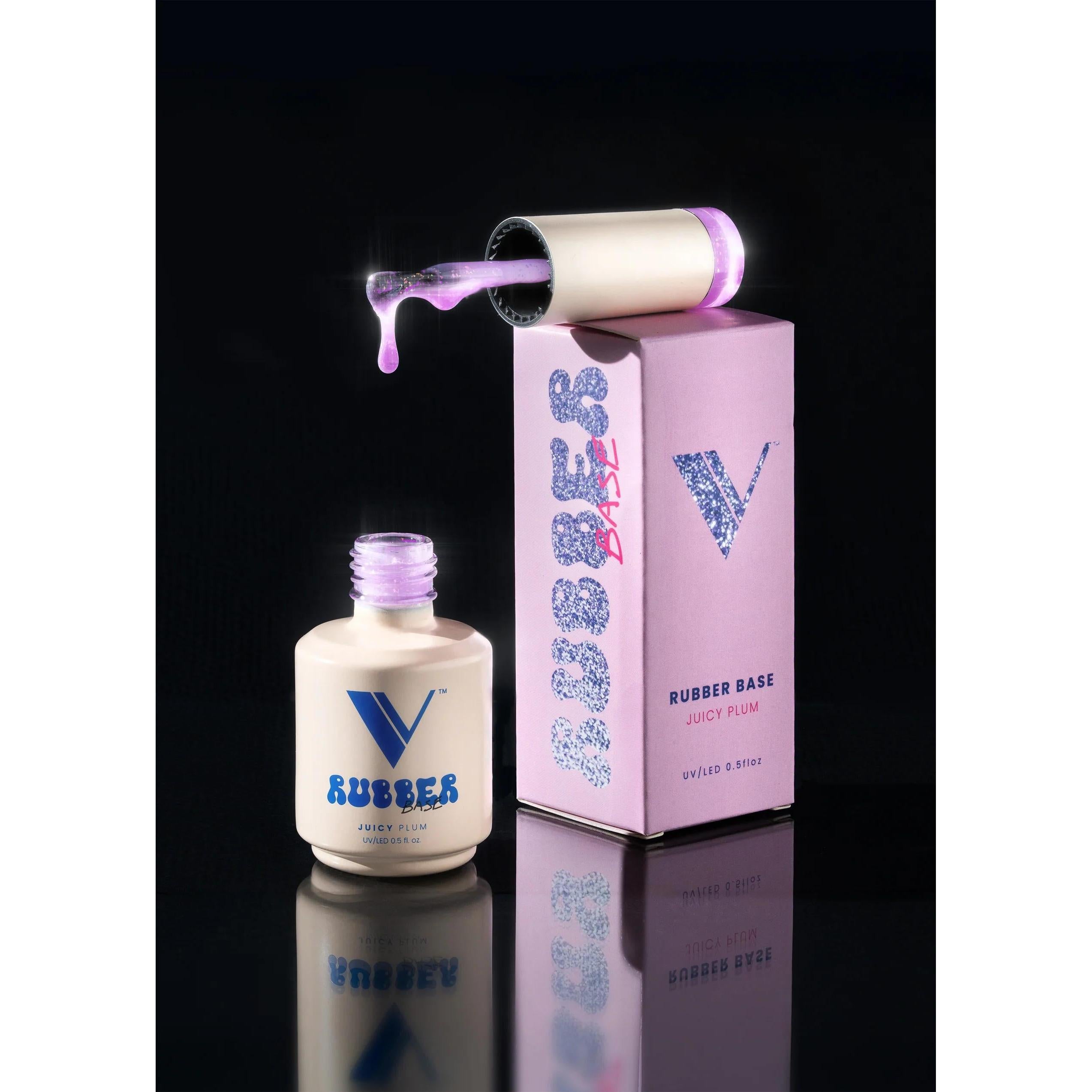 V Beauty Pure - Rubber Base - Glitter Addiction Collection - Gel Polish at Beyond Polish