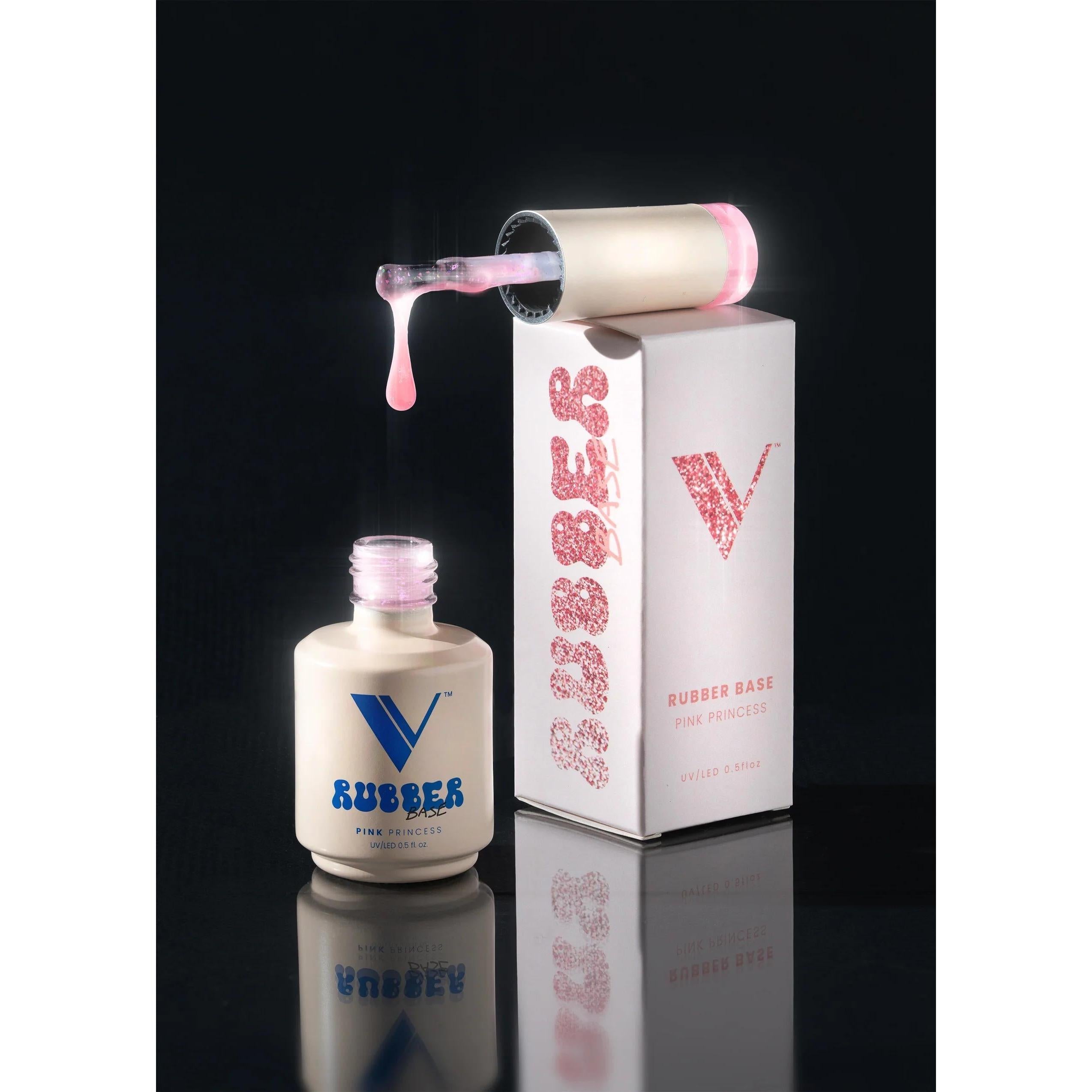 V Beauty Pure - Rubber Base - Glitter Addiction Collection - Gel Polish at Beyond Polish