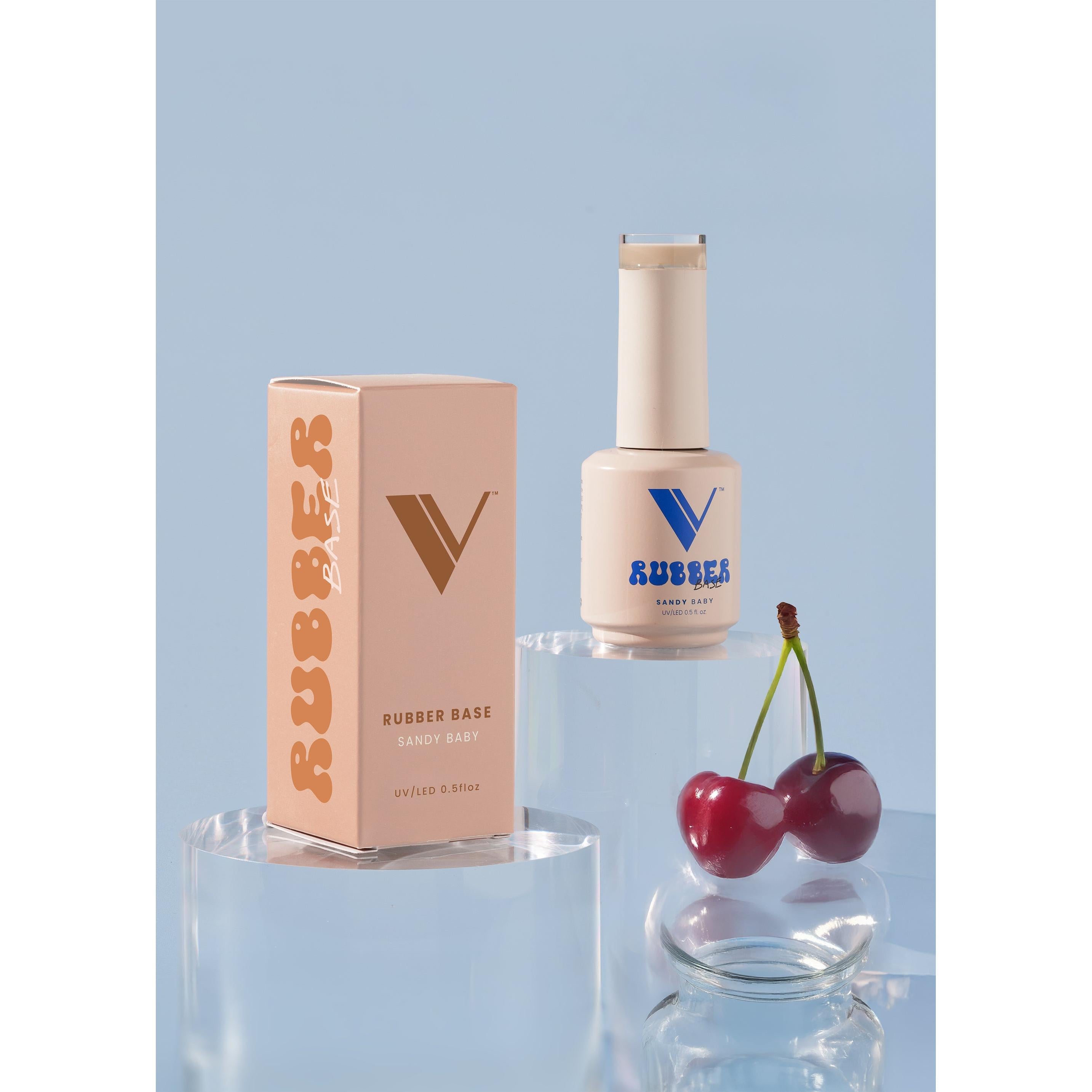 V Beauty Pure - Rubber Base - Sandy Baby - Gel Polish at Beyond Polish