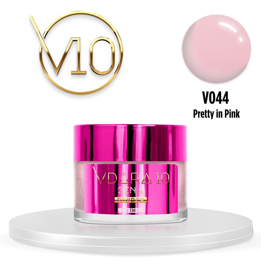 Vdara10 - Dip Powder - Pretty in Pink 2oz - Dipping Powder at Beyond Polish