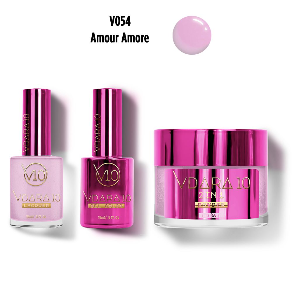 Vdara10 - Duo & Dip Combo - Amour Amore - Gel, Lacquer & Dip at Beyond Polish
