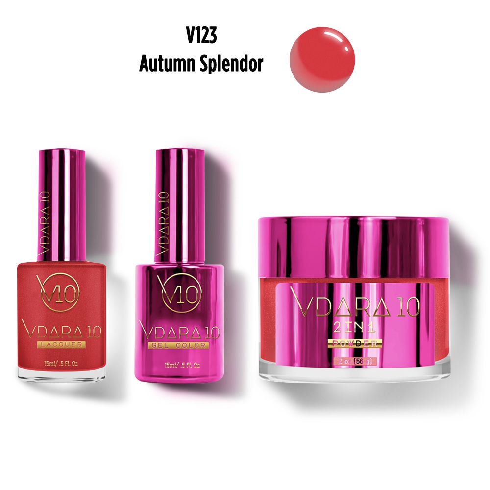 Vdara10 - Duo & Dip Combo - Autumn Splendor - Gel, Lacquer & Dip at Beyond Polish