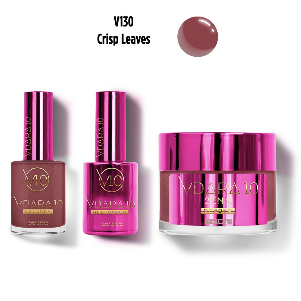 Vdara10 - Duo & Dip Combo - Crisp Leaves - Gel, Lacquer & Dip at Beyond Polish