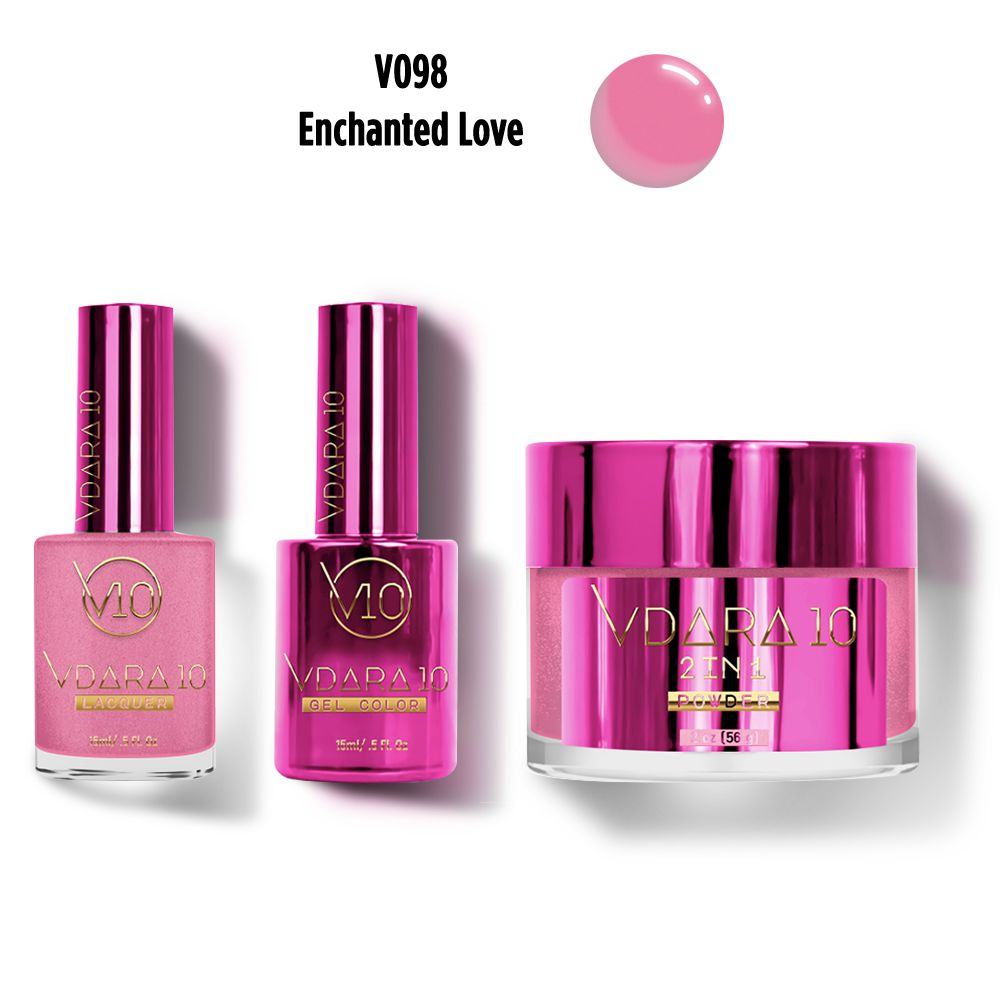 Vdara10 - Duo & Dip Combo - Enchanted Love - Gel, Lacquer & Dip at Beyond Polish