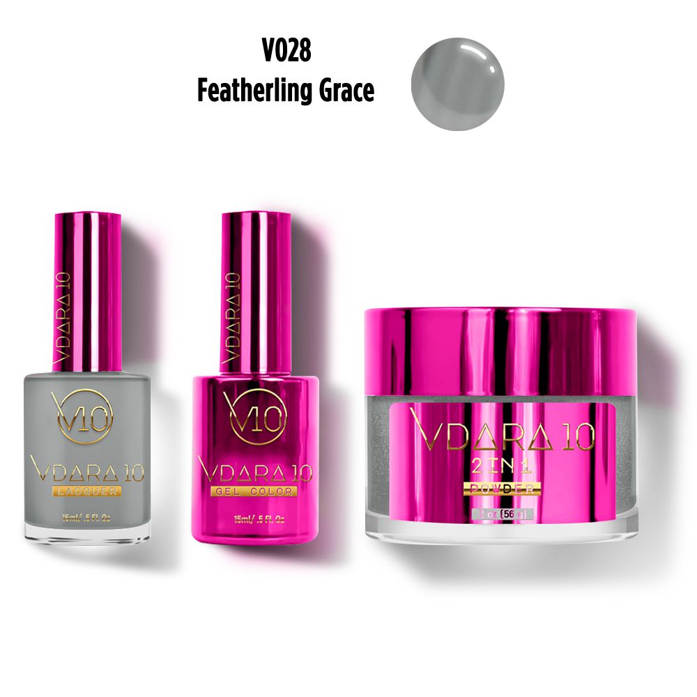 Vdara10 - Duo & Dip Combo - Featherlight Grace - Gel, Lacquer & Dip at Beyond Polish