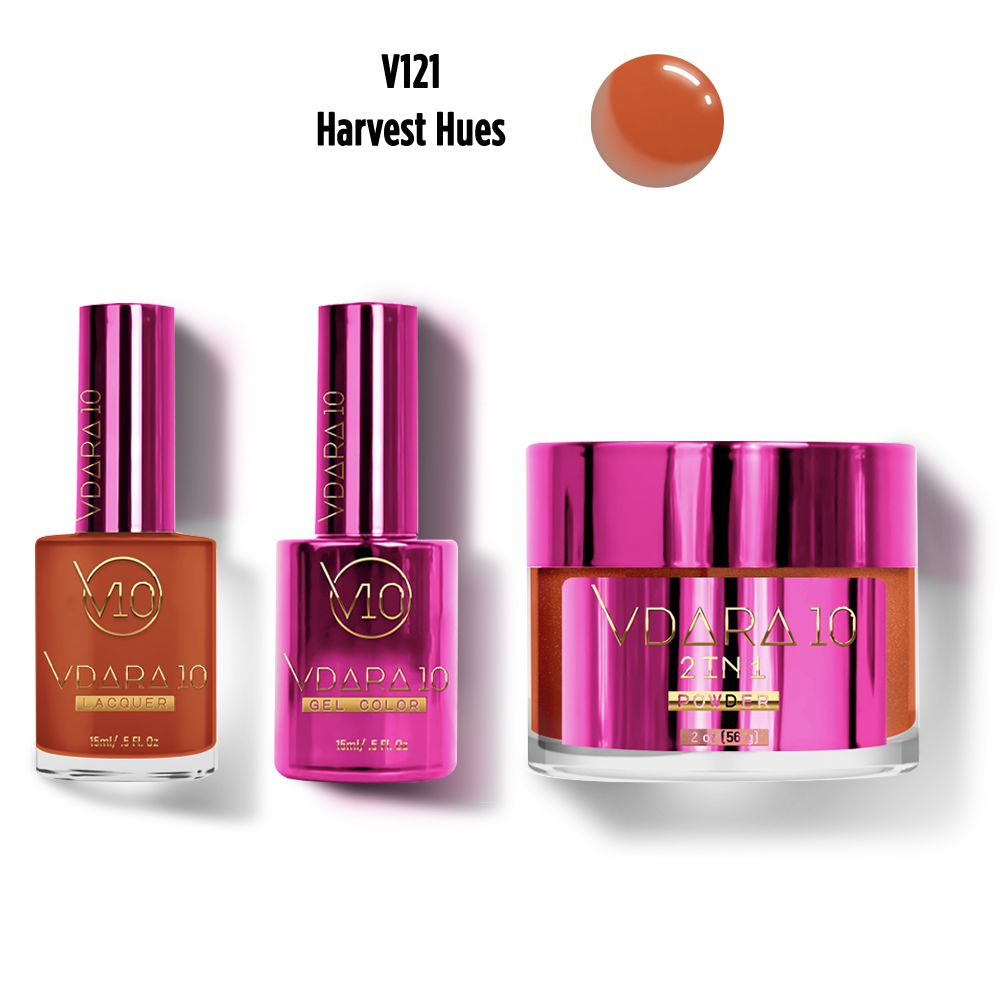 Vdara10 - Duo & Dip Combo - Harvest Hues - Gel, Lacquer & Dip at Beyond Polish