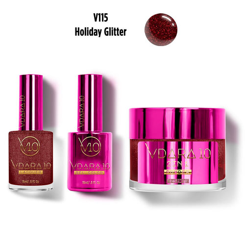 Vdara10 - Duo & Dip Combo - Holiday Glitter