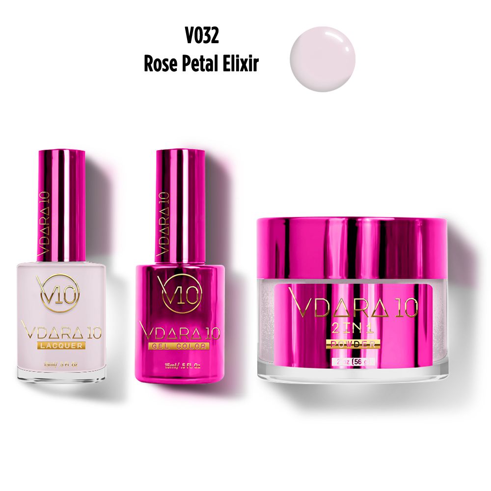 Vdara10 - Duo & Dip Combo - Rose Petal Elixir - Gel, Lacquer & Dip at Beyond Polish