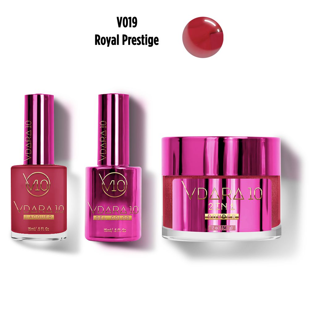 Vdara10 - Duo & Dip Combo - Royal Prestige - Gel, Lacquer & Dip at Beyond Polish