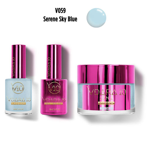 Vdara10 - Duo & Dip Combo - Serene Sky Blue