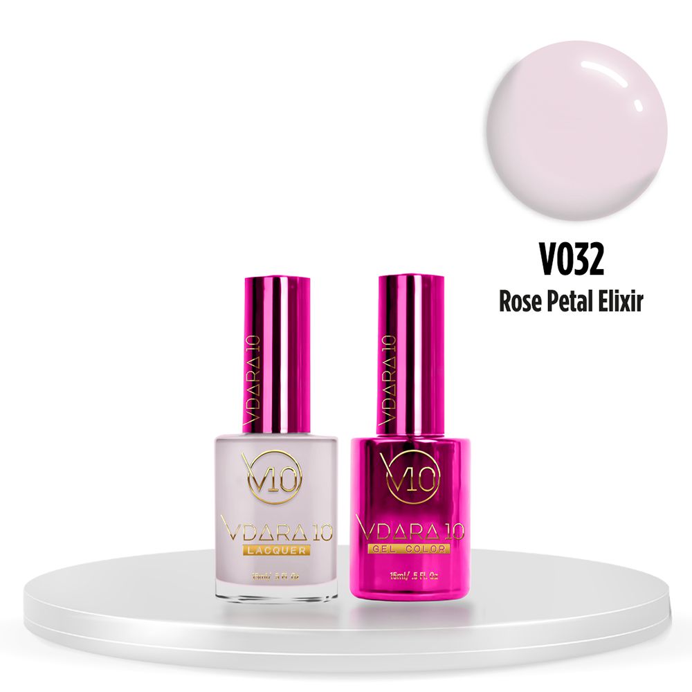Vdara10 - Duo - Rose Petal Elixir .5oz - Gel & Lacquer Polish at Beyond Polish