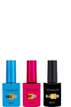 Vdara10 - Gel Combo - Top, Base, & Black 0.5 oz (3pcs) - Top & Base Coats at Beyond Polish